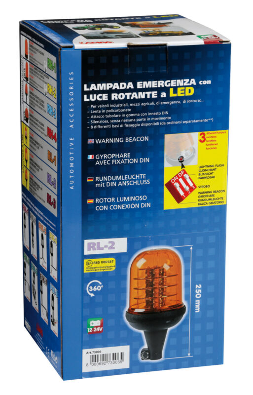 RL-2, luce di segnalazione a Led, 12/24V - immagine 4