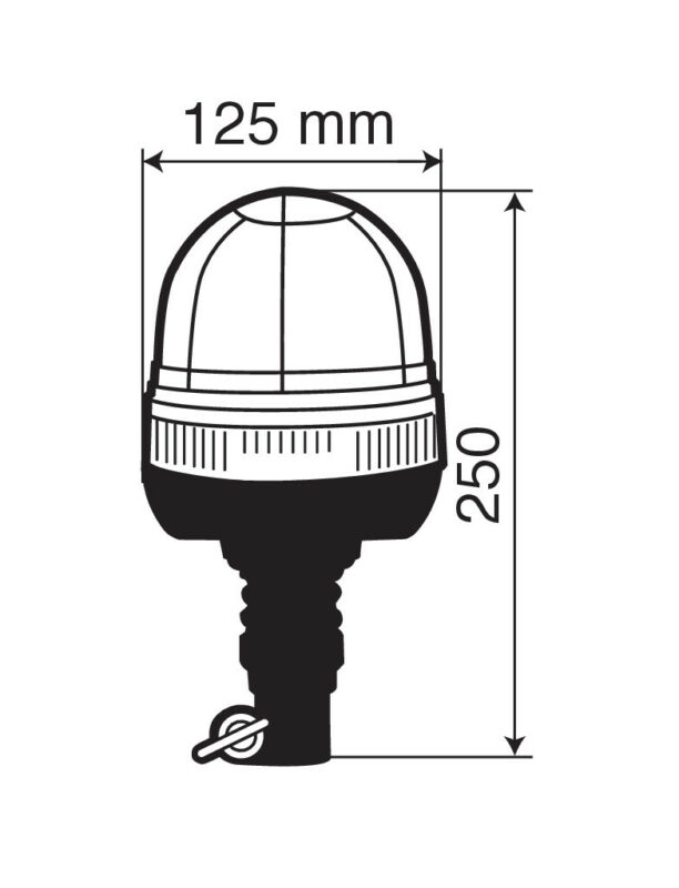 RL-3, luce di segnalazione a Led, 12/24V - immagine 4