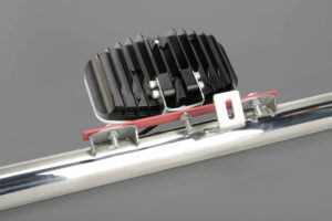 S4, staffa portafari in acciaio inox - 260x30 mm - immagine 3