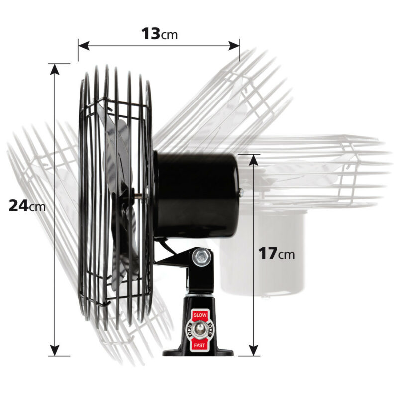 Premium, ventilatore in metallo Ø 8” - 24V - immagine 3