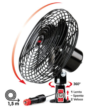 Premium, ventilatore in metallo Ø 8” - 24V - immagine 4