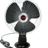 Chrome-fan, ventilatore con ventosa Ø 8" - 12V