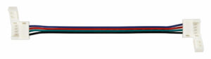 Connect-2, Connettori con prolunga per strisce a Led RGB, set 3 pz - immagine 2