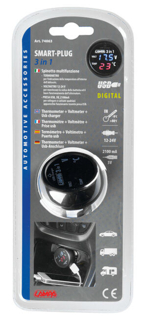 Smart-Plug, spinotto multifunzione 12/24V - immagine 5