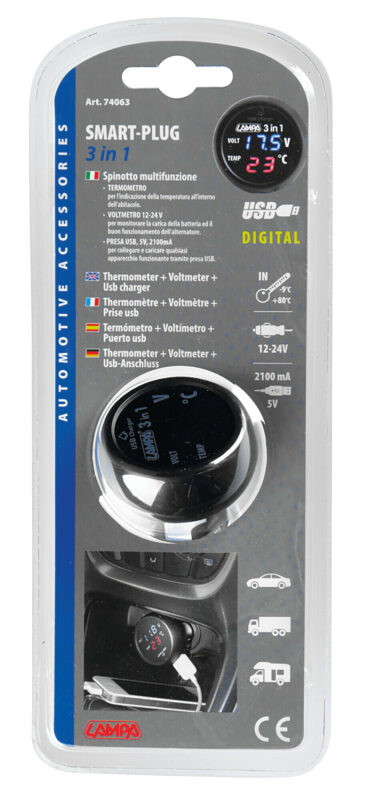 Smart-Plug, spinotto multifunzione 12/24V - immagine 5