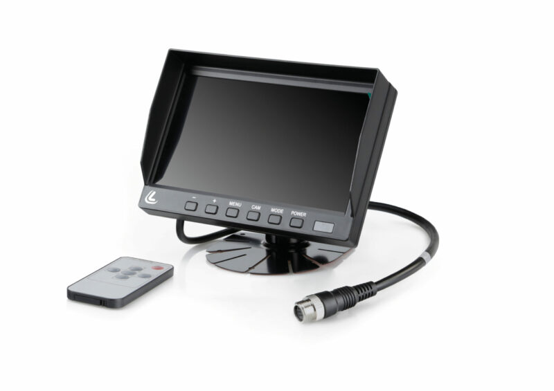 M2, Monitor LCD 7", Cam 1/2/3