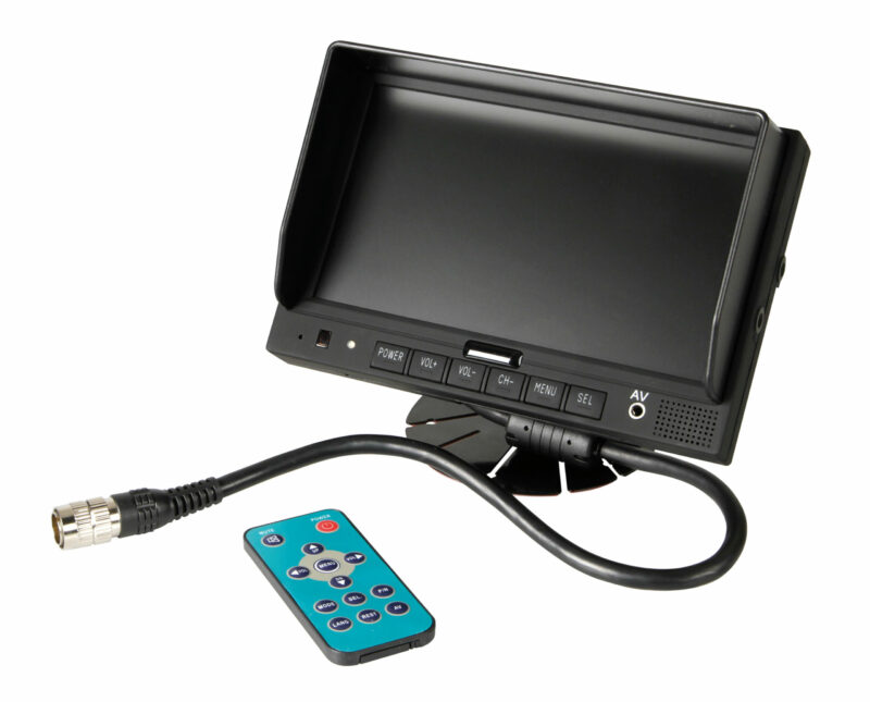 M3, Monitor LCD 7", Cam 1+2+3+4 - immagine 2