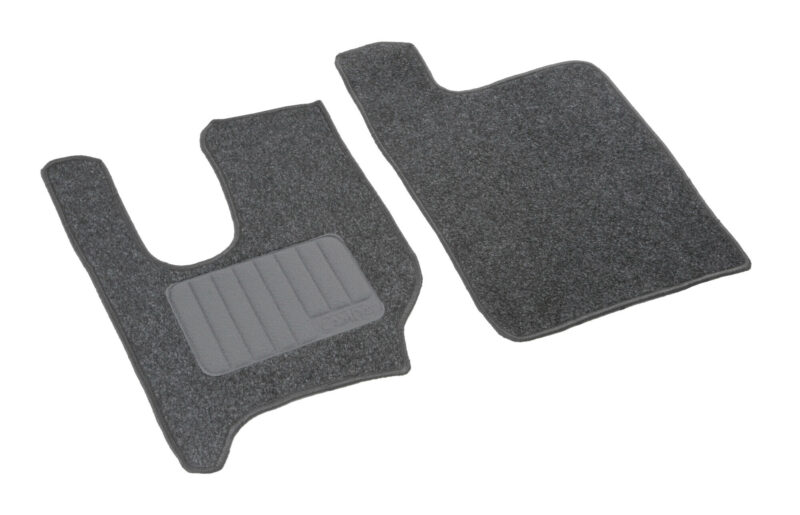 Set tappeti su misura in moquette - compatibile per Renault K (06/13>12/21) - Renault T (06/13>12/21) - Renault C (06/13>) cabina 2,5m - Renault K (01/22>) - Renault T (01/22>) - Renault T High (06/13>)