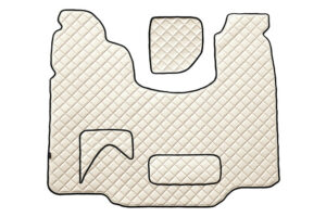 Tappeto centrale in Skeentex - Panna - compatibile per Scania G Serie 5 (03/04>08/09) automatico - Scania G Serie 6 (09/09>08/13) automatico - Scania G Serie 6 - Streamline (09/13>12/17) automatico