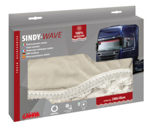 Sindy, fascia parasole in microfibra per camion - Panna - immagine 2