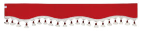 Premiere smart cabin, set tende microfibra per camion - Rosso - immagine 2