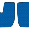 Coppia tappeti in Skeentex - Blu - compatibile per Iveco Stralis (08/02>12/12) automatico, manuale, cabina larga, frigo scorrevole - Iveco Stralis (07/12>12/19) automatico, manuale, cabina larga, doppio frigo scorrevole, frigo scorrevole - Iveco Stralis Hi-Way (07/12>08/16) automatico, manuale, cabina larga, frigo scorrevole - Iveco Stralis XP (09/16>12/19) automatico, cabina larga, doppio frigo scorrevole, frigo scorrevole