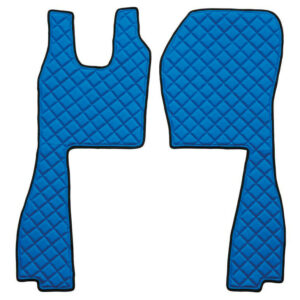 Coppia tappeti in Skeentex - Blu - compatibile per Scania R Serie 6 (09/09>08/13) automatico, manuale, sedile pass. pneumatico