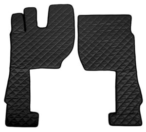Coppia tappeti in Skeentex - Nero - compatibile per Volvo FH Serie 5 (06/21>) automatico, manuale - Volvo FH Serie 4 (09/12>05/21) automatico, manuale