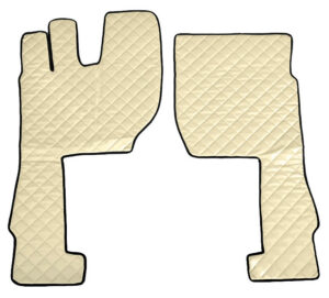 Coppia tappeti in Skeentex - Panna - compatibile per Volvo FH Serie 5 (06/21>) automatico, manuale - Volvo FH Serie 4 (09/12>05/21) automatico, manuale