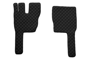 Coppia tappeti in Skeentex - Nero - compatibile per Volvo FM (03/13>10/21)