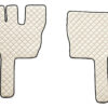 Coppia tappeti in Skeentex - Panna - compatibile per Volvo FM (03/13>10/21)