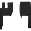Coppia tappeti in Skeentex - Nero - compatibile per Ford F-Max (10/18>)