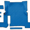 Tappeto centrale in Skeentex - Blu - compatibile per Man TGX (01/17>06/20) automatico, 2 cassetti