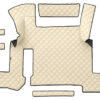 Tappeto centrale in Skeentex - Panna - compatibile per Man TGX (01/17>06/20) automatico, 1 cassetto