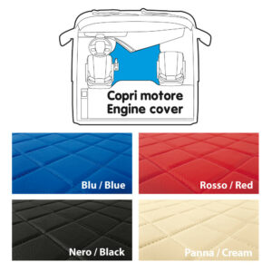 Tappeto centrale in Skeentex - Blu - compatibile per Daf XF 95 (11/01>12/07) manuale - immagine 3