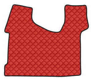 Tappeto centrale in Skeentex - Rosso - compatibile per Mercedes Actros MP4 (09/11>09/19) cabina stretta, tunnel - Mercedes Actros MP5 (10/19>) cabina stretta, tunnel