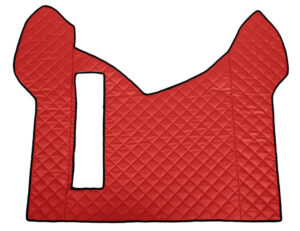 Tappeto centrale in Skeentex - Rosso - compatibile per Renault Premium 2 (09/05>12/13)