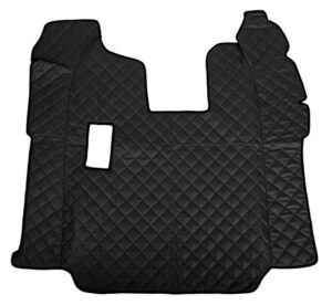 Tappeto centrale in Skeentex - Nero - compatibile per Scania R Serie 6 (09/09>08/13) manuale, sedile pass. pneumatico - Scania R Serie 6 - Streamline (09/13>12/17) manuale, sedili Recaro, sedile pass. pieghevole, sedile pass. pneumatico
