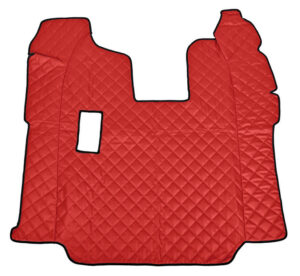 Tappeto centrale in Skeentex - Rosso - compatibile per Scania R Serie 6 (09/09>08/13) manuale, sedile pass. pneumatico - Scania R Serie 6 - Streamline (09/13>12/17) manuale, sedili Recaro, sedile pass. pieghevole, sedile pass. pneumatico