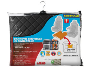 Tappeto centrale in Skeentex - Nero - compatibile per Volvo FH Serie 3 (08/02>08/12) automatico, senza p.oggetti centrale - immagine 2