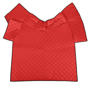 Tappeto centrale in Skeentex - Rosso - compatibile per Volvo FH Serie 3 (08/02>08/12) automatico, senza p.oggetti centrale