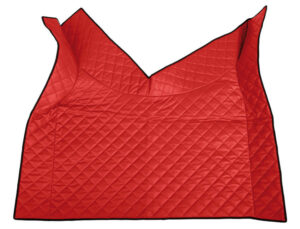 Tappeto centrale in Skeentex - Rosso - compatibile per Volvo FH Serie 4 (09/12>05/21) automatico - Volvo FH Serie 5 (06/21>) automatico