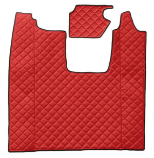 Tappeto centrale in Skeentex - Rosso - compatibile per Scania R Serie 7 - New Generation (11/16>) sedile pass. pieghevole, sedile pass. pneumatico