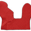 Tappeto centrale in Skeentex - Rosso - compatibile per Daf CF (07/13>) automatico, Euro 6