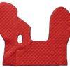 Tappeto centrale in Skeentex - Rosso - compatibile per Daf CF (07/13>) manuale, Euro 6