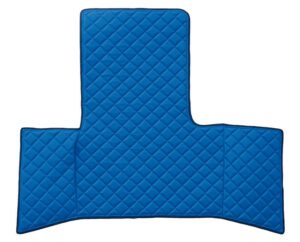 Tappeto centrale in Skeentex - Blu - compatibile per Man TGL (09/12>10/21) cabina L, LX - Man TGM (09/12>10/21) cabina L, LX - Man TGS (09/14>10/21) cabina L, LX - Man TGL (11/21>) cabina L, LX - Man TGM (11/21>) cabina L, LX - Man TGS (11/21>) cabina L, LX