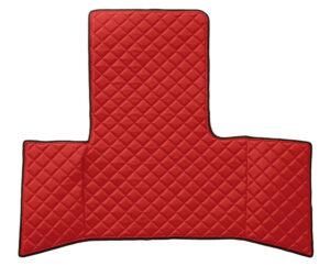 Tappeto centrale in Skeentex - Rosso - compatibile per Man TGL (09/12>10/21) cabina L, LX - Man TGM (09/12>10/21) cabina L, LX - Man TGS (09/14>10/21) cabina L, LX - Man TGL (11/21>) cabina L, LX - Man TGM (11/21>) cabina L, LX - Man TGS (11/21>) cabina L, LX