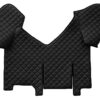 Tappeto centrale in Skeentex - Nero - compatibile per Iveco Stralis (08/02>12/12) automatico, cabina larga, frigo scorrevole - Iveco Stralis (07/12>12/19) automatico, cabina larga, frigo scorrevole - Iveco Stralis Hi-Way (07/12>08/16) automatico, cabina larga, frigo scorrevole - Iveco Stralis XP (09/16>12/19) automatico, cabina larga, frigo scorrevole