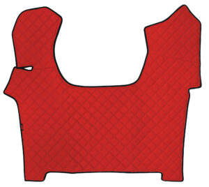 Tappeto centrale in Skeentex - Rosso - compatibile per Iveco S-Way (10/19>)