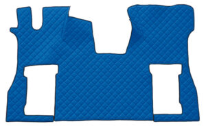 Tappeto unico in Skeentex - Blu - compatibile per Scania S Serie 7 - New Generation (11/16>) no tunnel, sedile pass. pneumatico