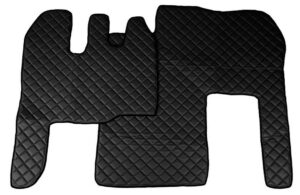 Tappeto unico in Skeentex - Nero - compatibile per Renault Magnum (01/01>06/13) manuale - immagine 2
