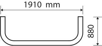 Barra portafari per tetto - Type 2 - compatibile per Renault Magnum (09/96>06/13) - immagine 2