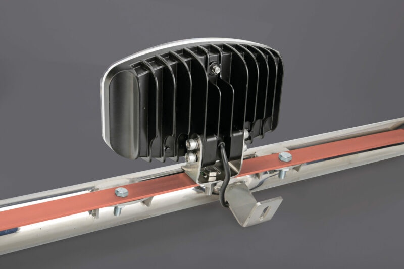 Staffa-binario per montaggio fari - 140x3 cm - immagine 3