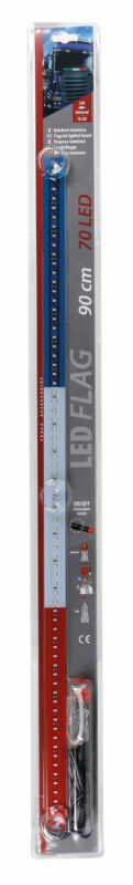 Bandiera luminosa 90 cm, 72 Led, 24V - Francia - immagine 2