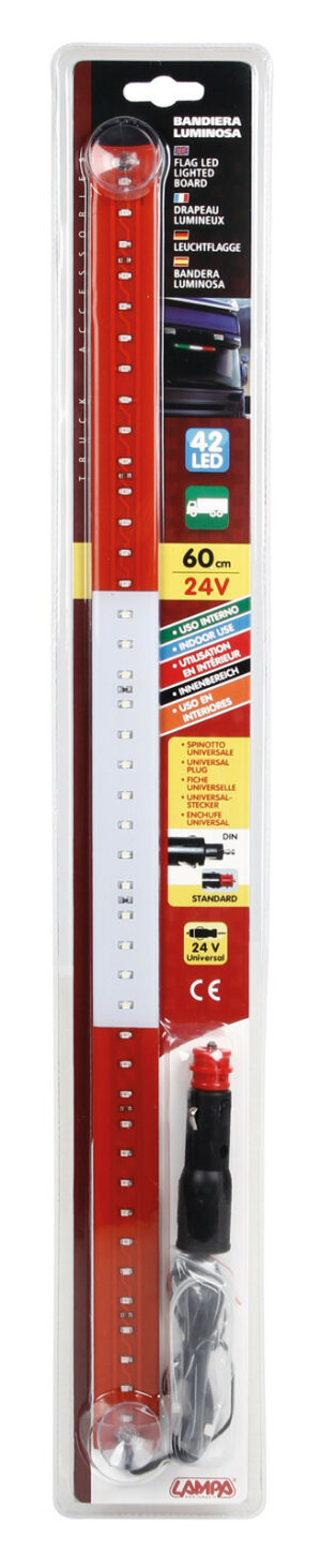 Bandiera luminosa 60 cm, 42 Led, 24V - Austria - immagine 3