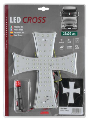 Croce a Led 24V - Bianco - immagine 4