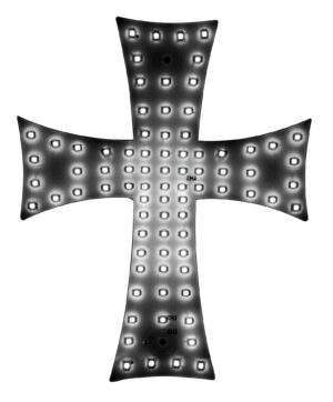 Croce a Led 24V - Bianco - immagine 2