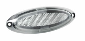 Luce ingombro a 4 led, montaggio in superficie, 12/24V - Bianco