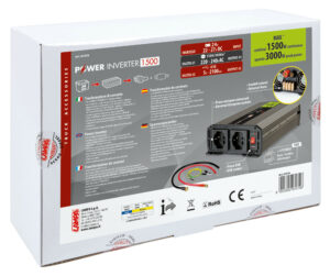 Power Inverter 1500, trasformatore 24V > 220V - immagine 4