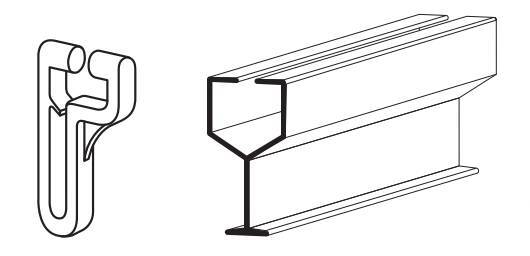 Scorrevoli per binari - G-11 - 25 pz - immagine 3